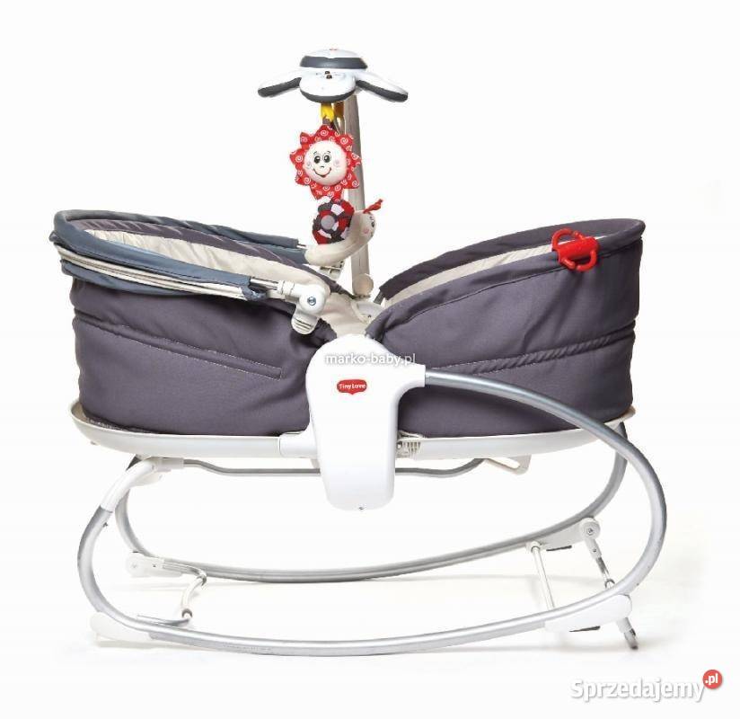 Wielofunkcyjny Leżaczek Bujaczek Łóżeczko 3W1 Zielona Góra