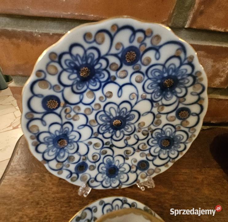 Łomonosow 4 filiżanki do kawy model Powój Lublin