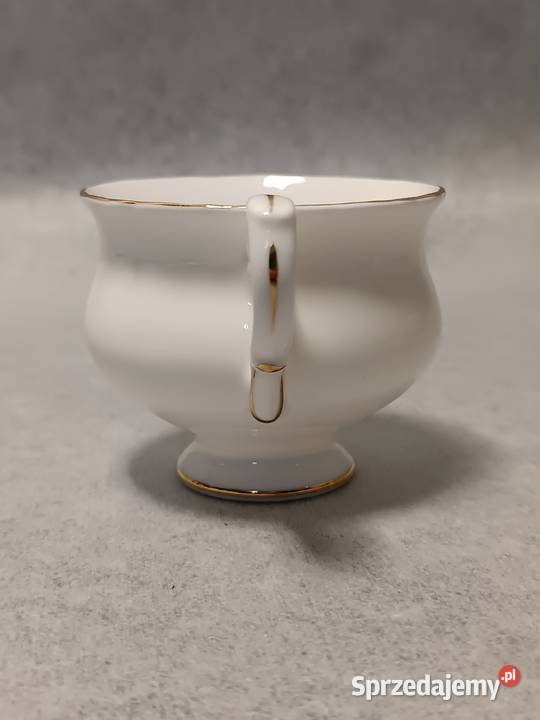 Staffordshire Crown Filiżanka Trio Śniadaniówka małopolskie