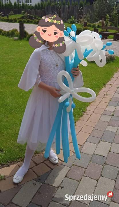 Komunia Święta balony dekoracje z balonów Łódź