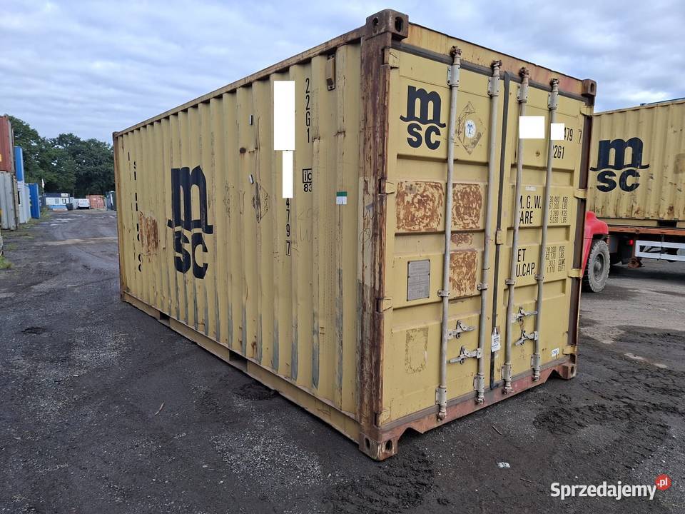 20DV KONTENER 6 METROWY UŻYWANY śląskie Gliwice