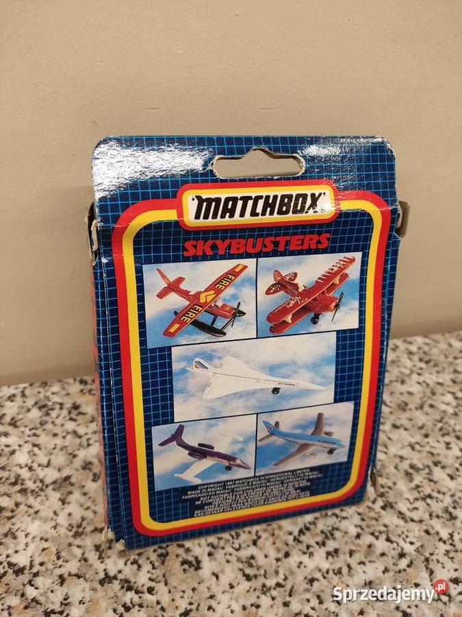 Matchbox Skybusters SB13 DC 10 Samolot opolskie Głuchołazy