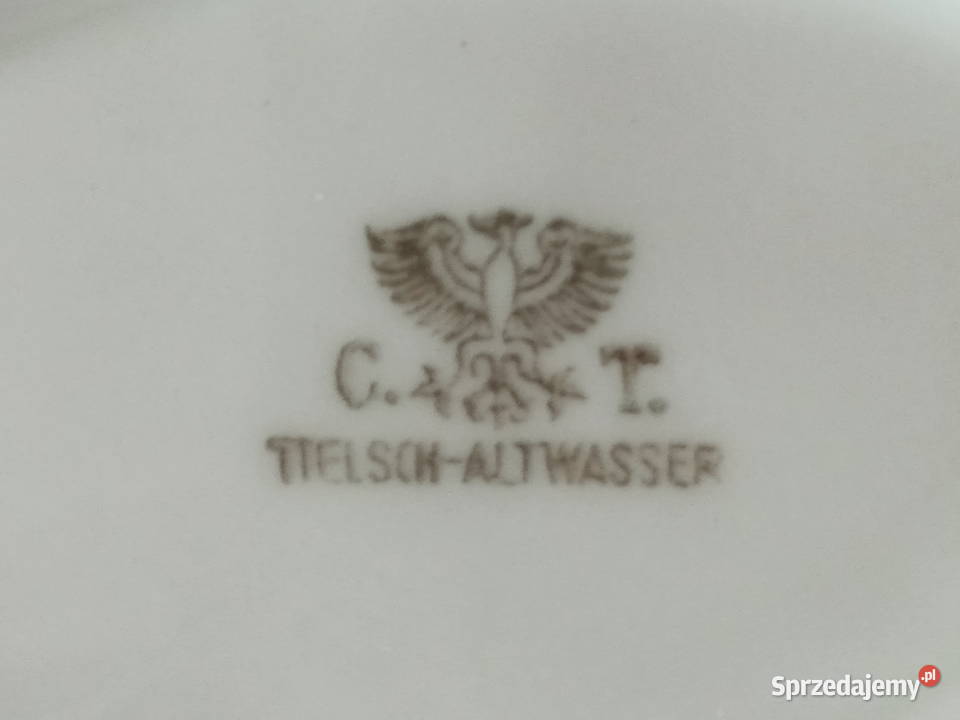 Półmisek porcelanowy Carl TielschAltwasser Rzeszów
