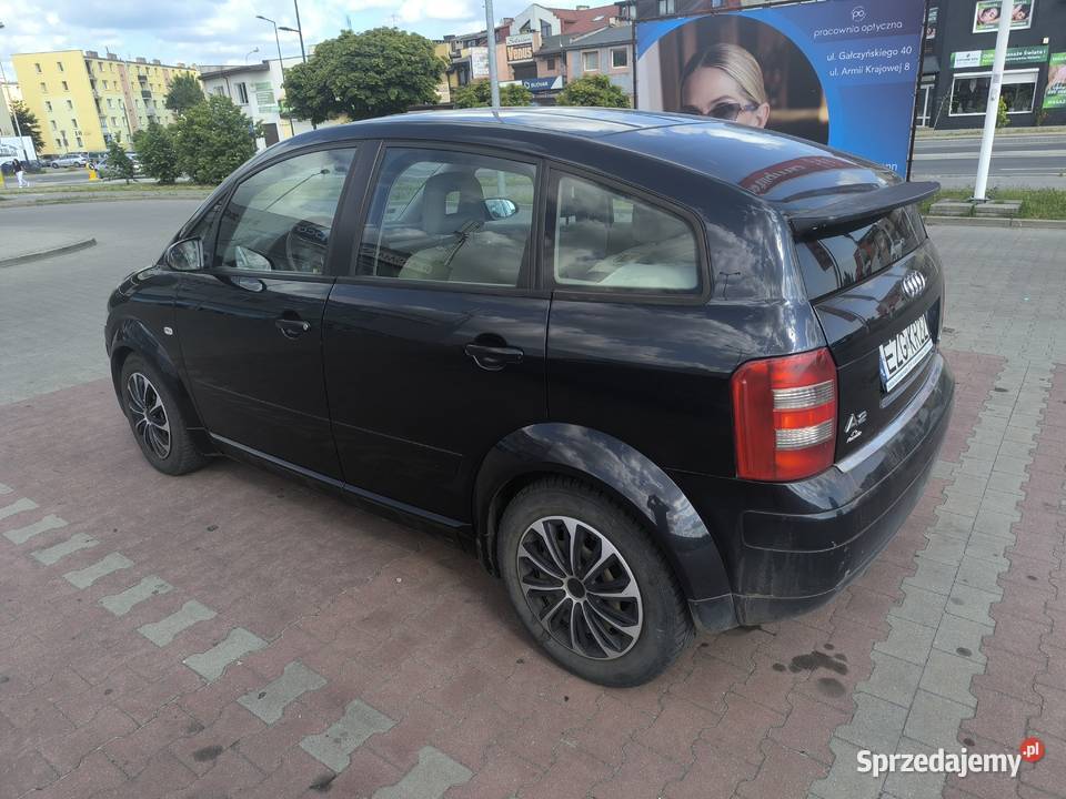 Audi a2 klimatronik sprawny długie opłaty 1400cm3 łódzkie