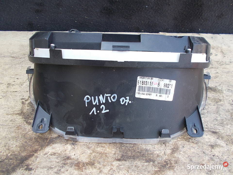 fiat PUNTO 12 07r licznik zegary prędkościomierz lubelskie Zamość