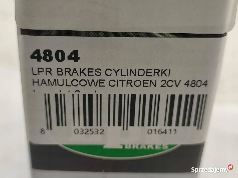 CYLINDERKI HAMULCOWE 2 CITROEN DYANE MEHARI 4804