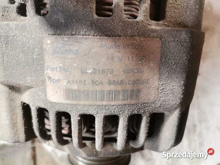 Alternator Ford Focus 16 Benzyna Wisznice