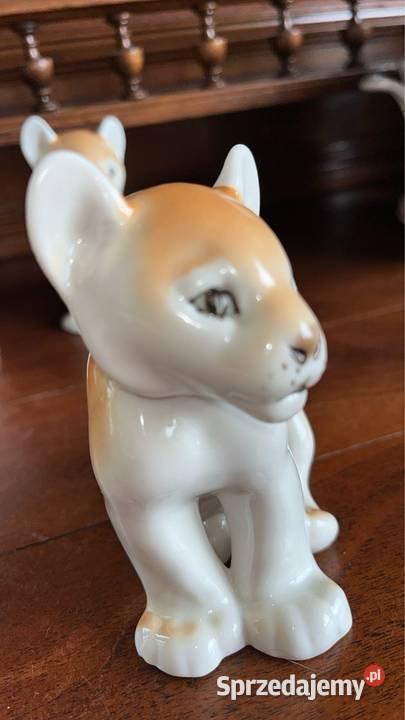 FIGURKA PORCELANOWA ŁOMONOSOW USSR Figurka Porcelana i szkło Gdańsk