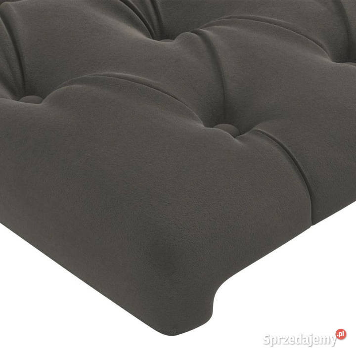 Zagłówek do łóżka z LED ciemnoszary 103x16x7888 Warszawa sprzedam