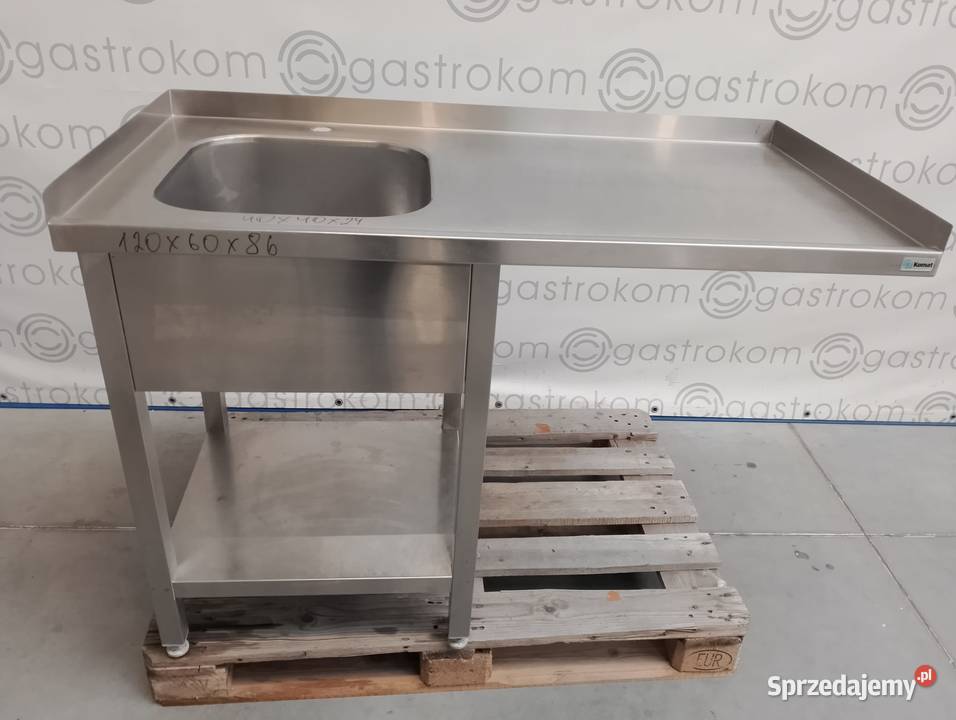 Stół ze zlewemL i miejscem pod zmywarkę Wrocław sprzedam