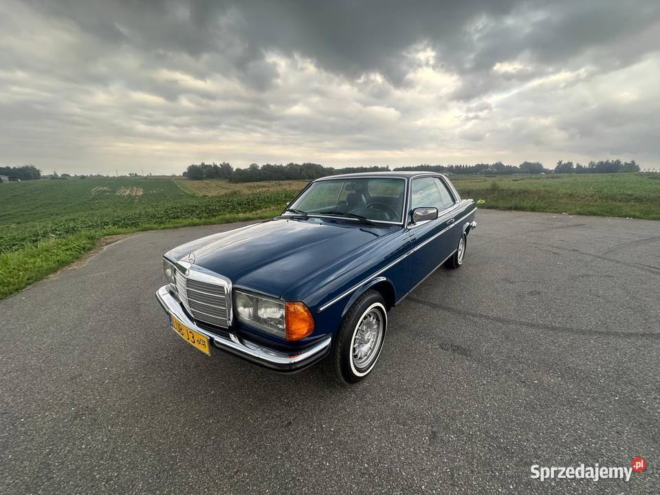 Zabytkowy w123 coupe 230ce 1985r Lublin