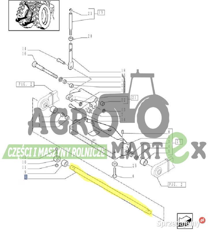 5116243 WAŁEK L600 CNH Wichrów