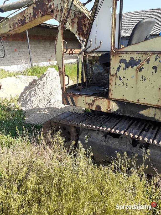 Koparka gąsienicowa Waryński K408 Janków Przygodzki