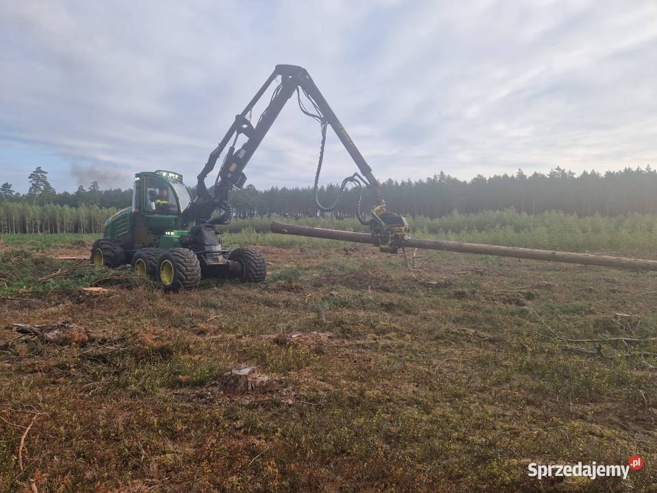 Harvester John Deere 1270G H414 2016r dzwig 114m pomorskie Trzebielino