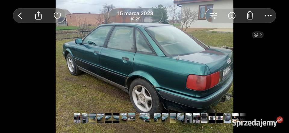 Audi 80 B4 jeżdżący na części Sieradz