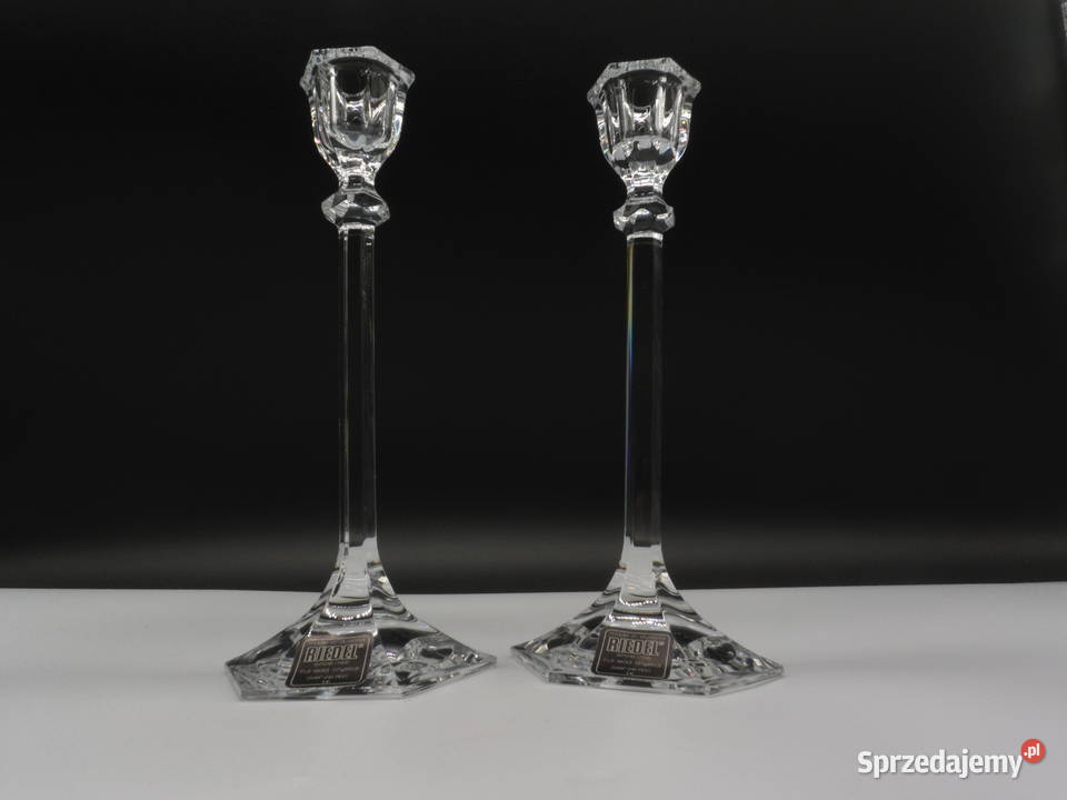 Para Kryształowych Świeczników RIEDEL Vintage Raszków