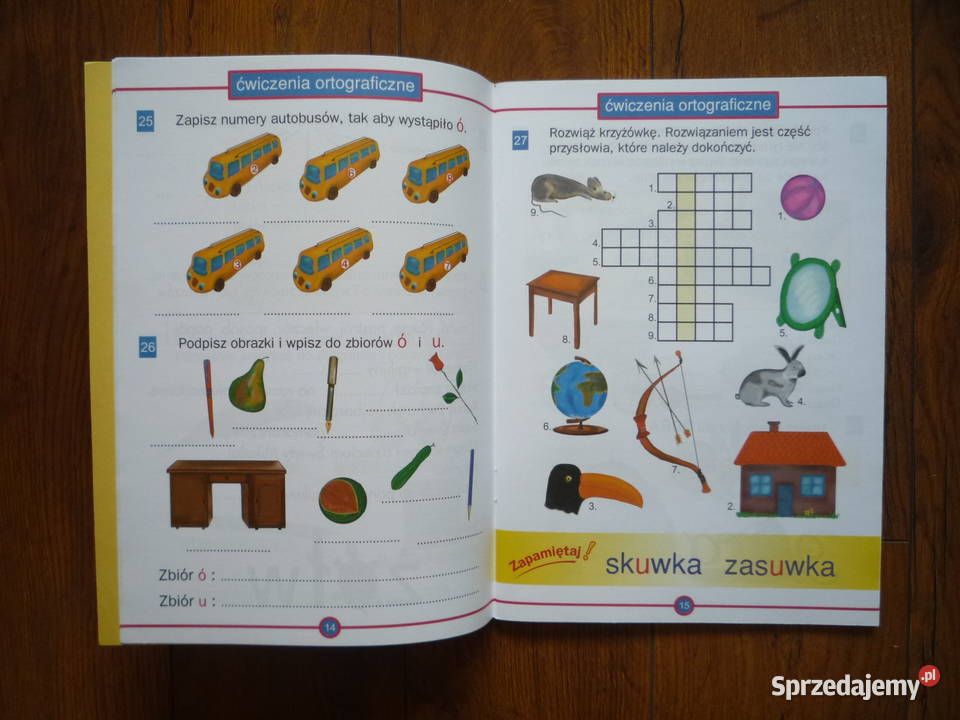 Ćwiczenia Ortograficzne klas 1 2 3 K Niemierko skrypt, zeszyt ćwiczeń, zbiór zadań, testów Szczecin