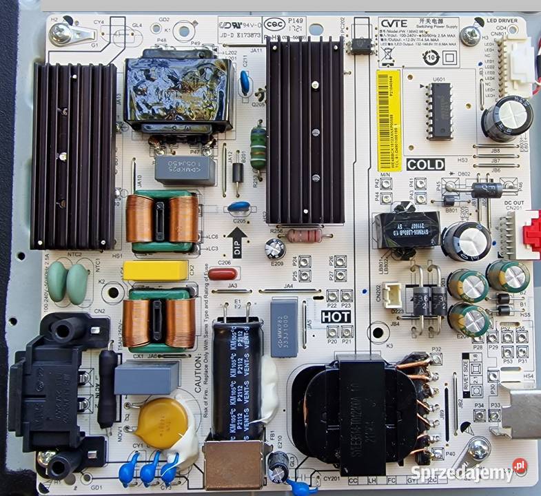 Zasilacz PW136W2981 logika ST5461D136 XIAOMI Pozostałe