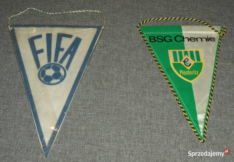 Dynamo Drezno BSG Chemie Piesteritz proporczyk