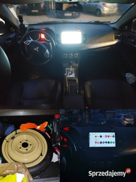 Mitsubishi Lancer 18 143 105kW MiVEC 2009r komputer pokładowy