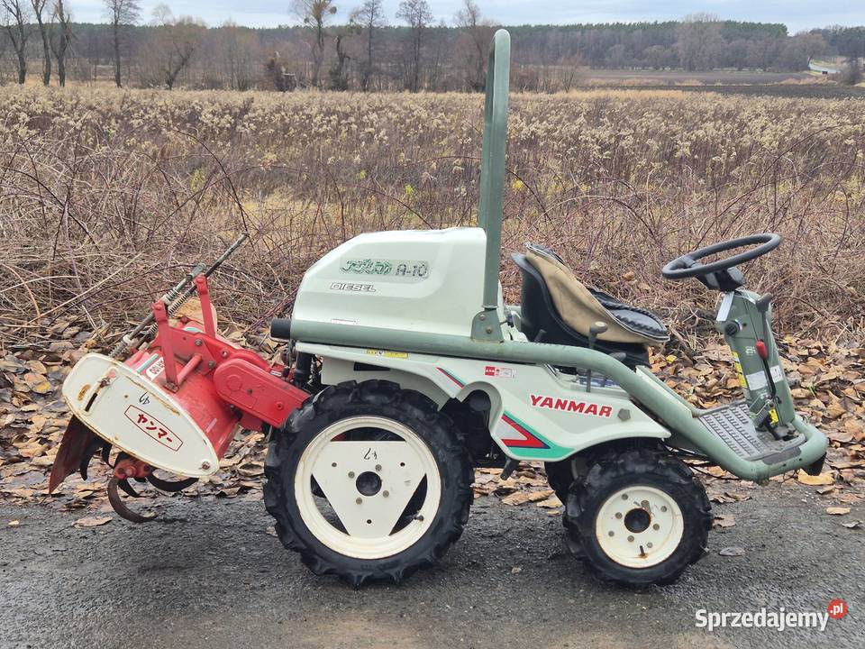 Traktorek traktor YANMAR A10D z Glebogryzarką Małuszyn