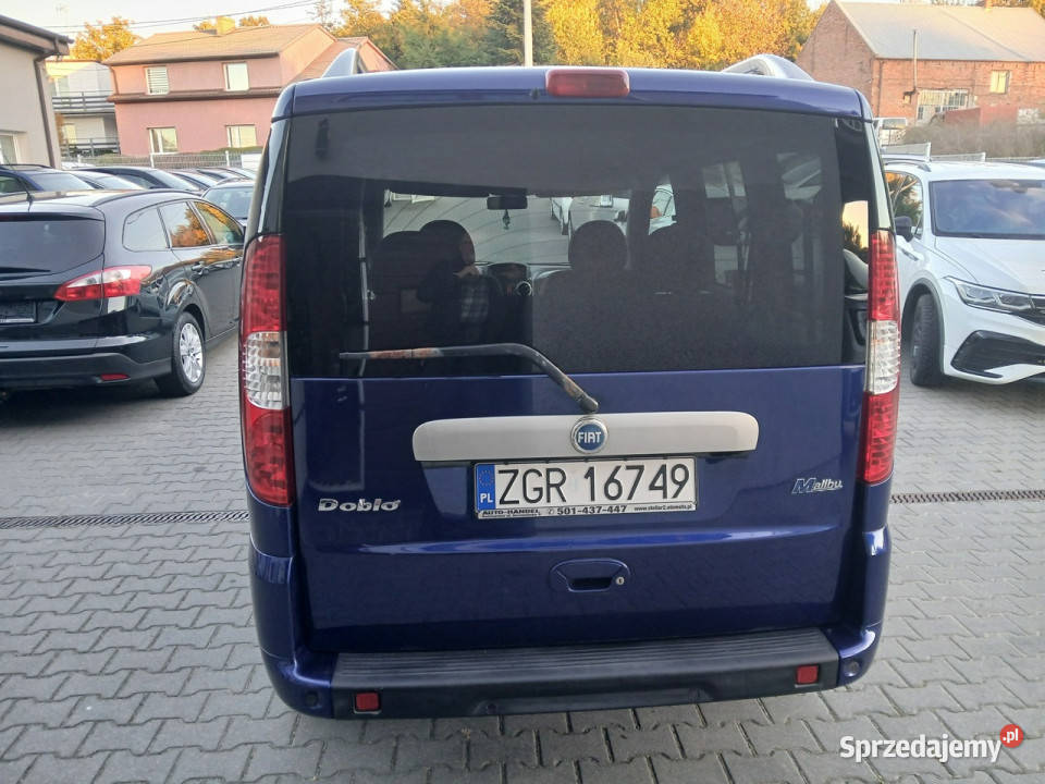 Fiat Doblo 14i MALIBU klima alufelgi czujniki Gryfino