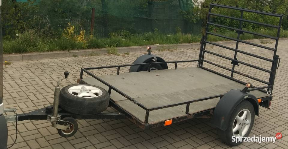 Przyczepa samochodowa sam towarowa platforma świętokrzyskie Kielce
