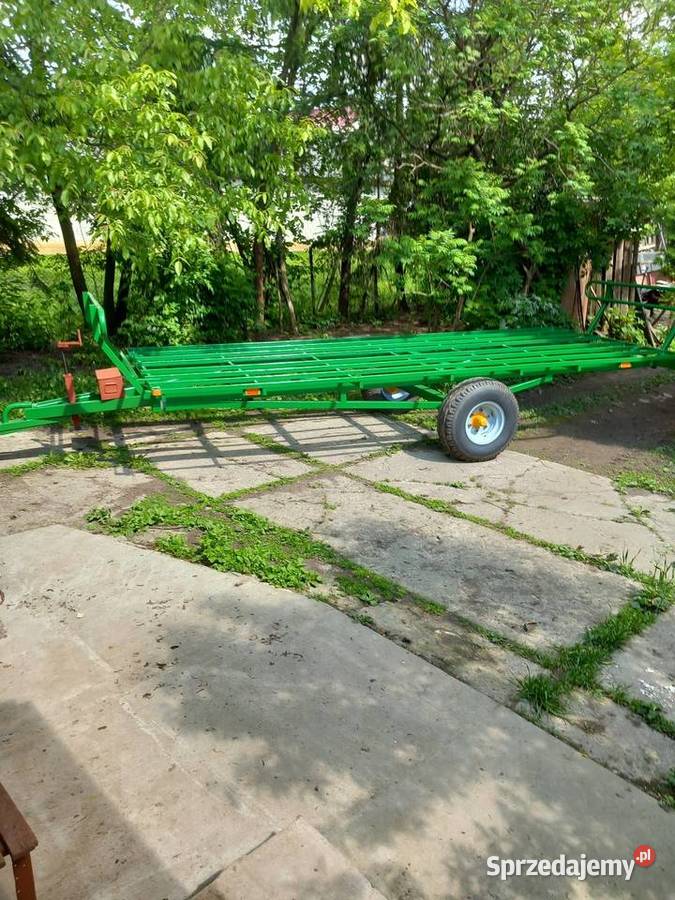 Przyczepa do przewozu bel siana Ii słomy Koszyce