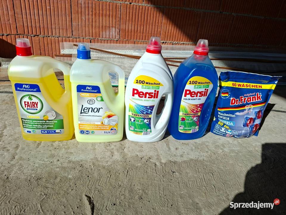 5 L Fairy Lenor persil kapsułki Dr Frank 60 Proszki i płyny do prania łódzkie Drzewica