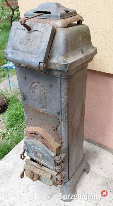 Piec żeliwny koza uszkodzony Izabelin C sprzedam