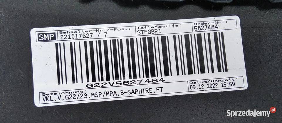 BMW 4 G22 G23 M PAKIET ZDERZAK PRZÓD sprzedam
