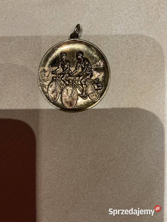 Medal Pozłacany Vintage Pozostałe Nowa Sól