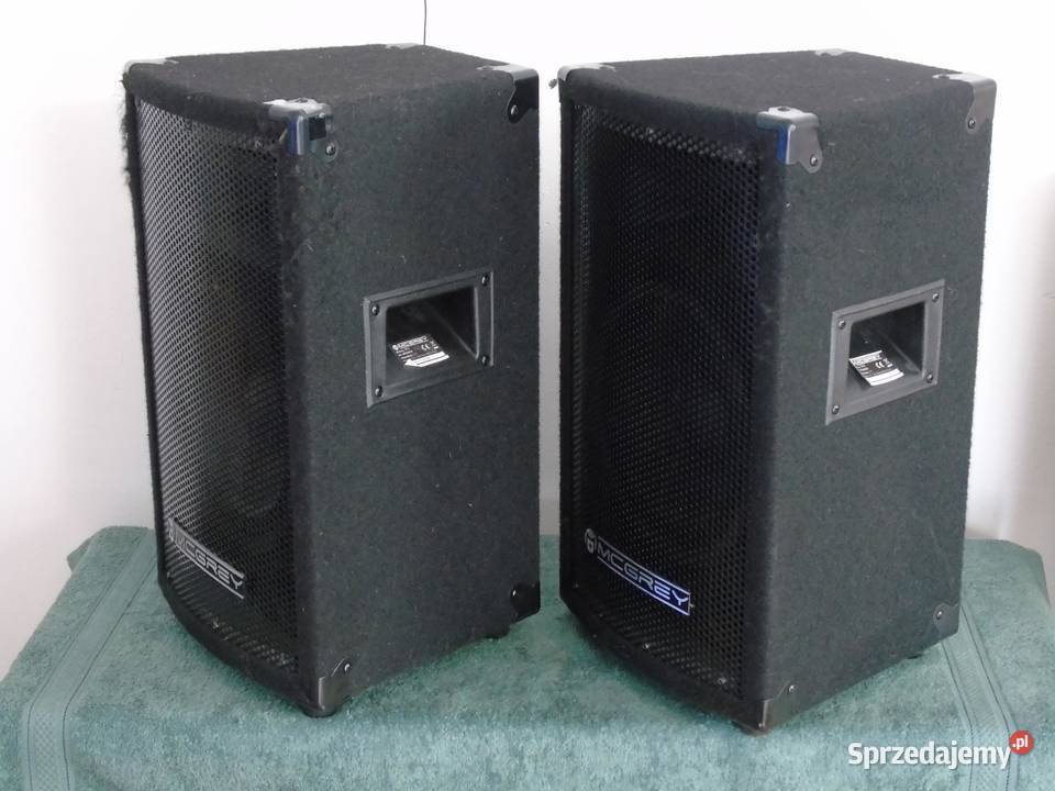 Kolumny estradowe McGrey8 mocne 2x 300 wat podkarpackie Jasło