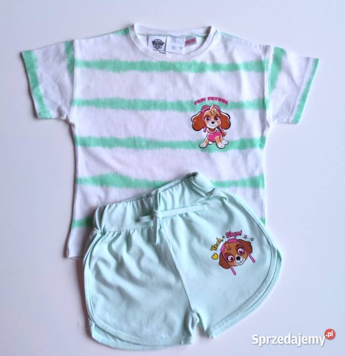 Letni komplet dziewczynki Paw Patrol Nickelodeon śląskie Katowice