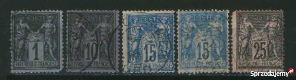 Zn Francja Mi 68 72 3a b 4 kas 1877 Gliwice sprzedam
