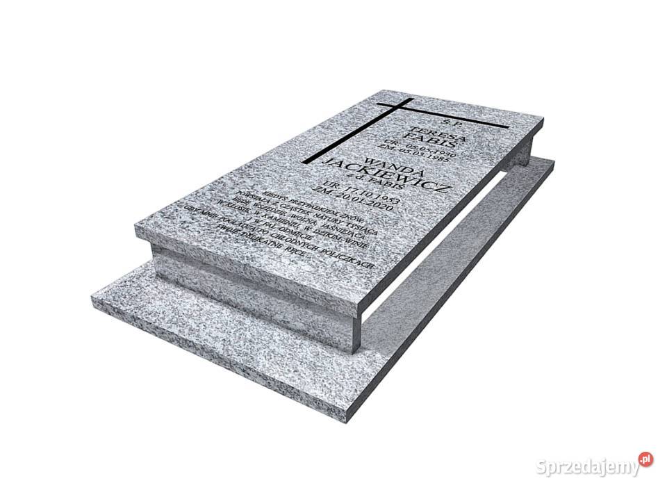 Nagrobki granitowe piękne wzory niskie ceny