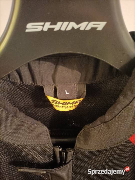 Kurtka motocyklowa tekstylna SHIMA MESH Motoryzacja