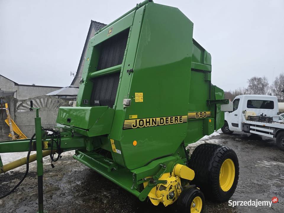 John Deere 590 592 szeroki podbierak z Niemiec Dąbrówka Duża