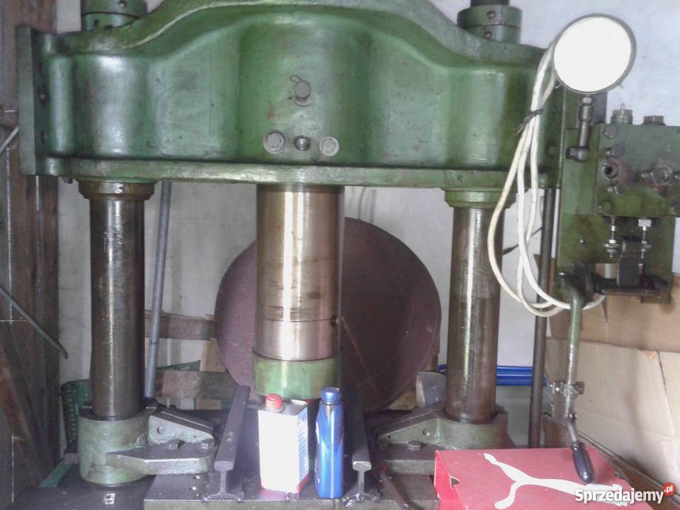 Prasa hydrauliczna bramowa 150 ton Kalisz