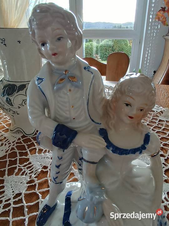 Porcelanowa figurka para Gorlice sprzedam