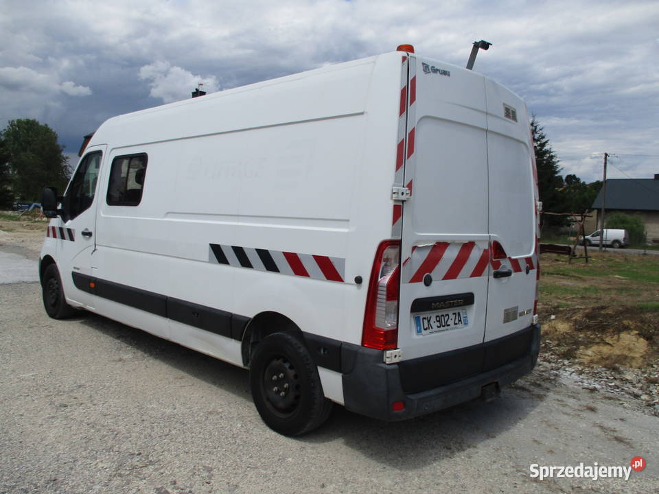 Renault Master L3H2 doka 7osobowy Dubel 125dCi Książ Wielki