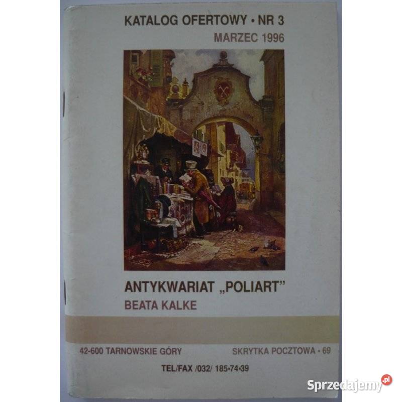 Poliart Katalog Ofertowy 1996 3 Marzec Kraków