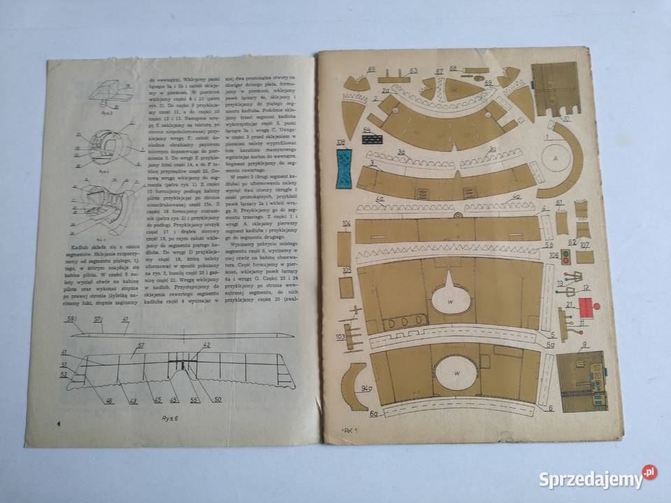 Mały Modelarz 41987 Samolot Breguet XIX B2 śląskie Dąbrowa Górnicza
