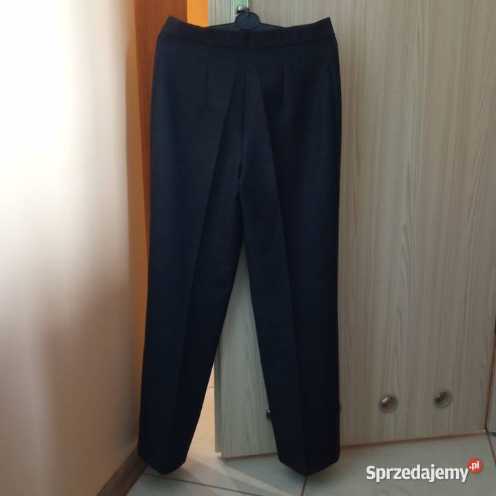Eleganckie spodnie damskie na kant r 3638 nowe czarny Koszalin