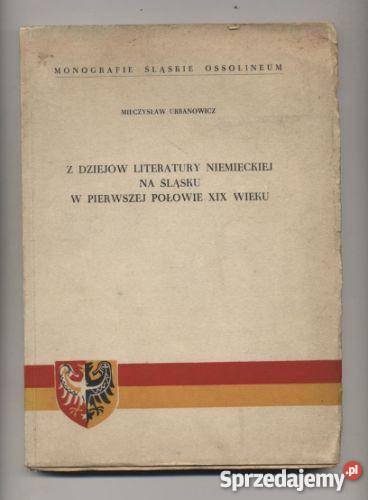 Z dziejów literatury niemieckiej na Śląsku w pierwszej ...