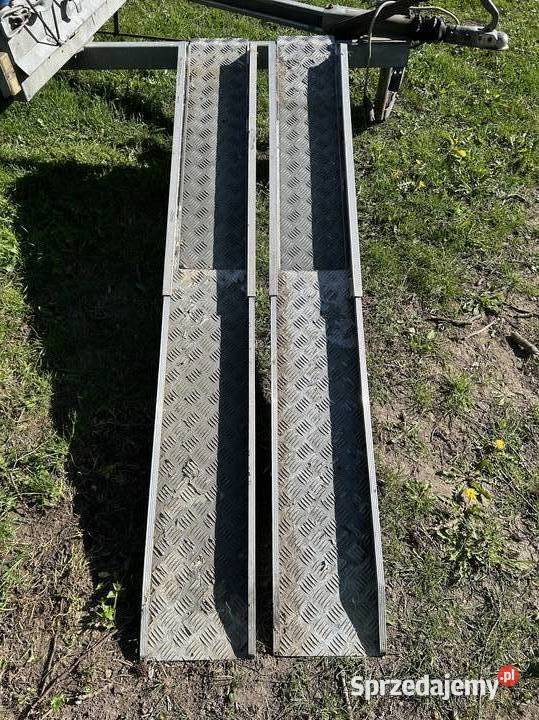 Najazdy aluminiowe składane 2m Części maszyn i innych pojazdów Łomża
