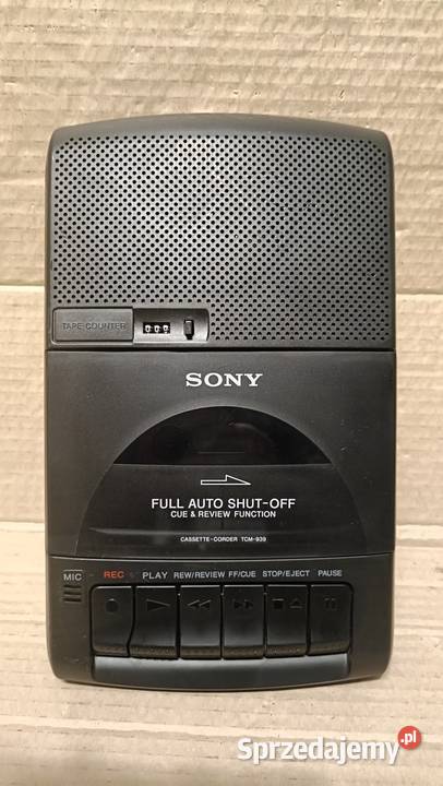 SONY TCM939 Przenośny Recorder Magnetofony Elektronika