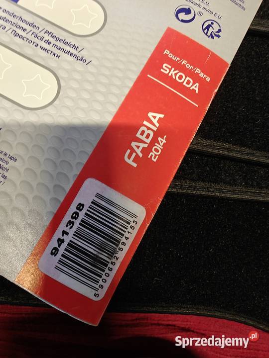 Dywaniki welurowe Skoda Fabia III Chorzów