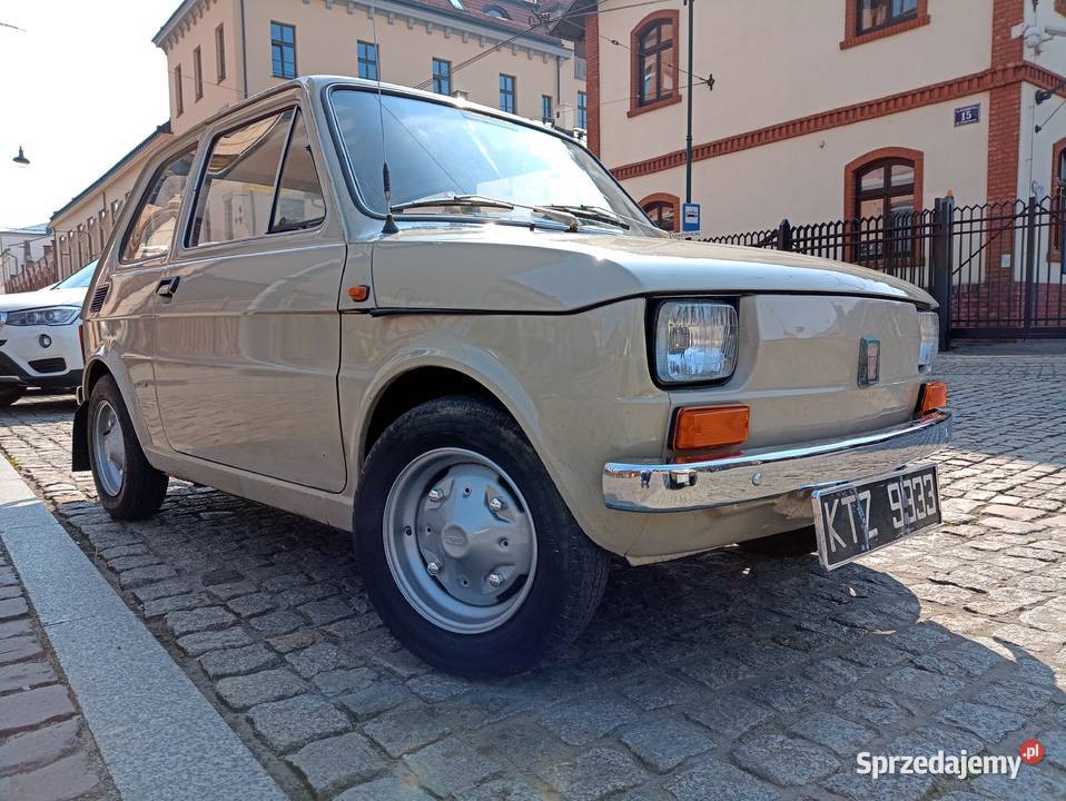 Polski Fiat 126p pierwsza seria 600 Oryginał 100 Sosnowiec