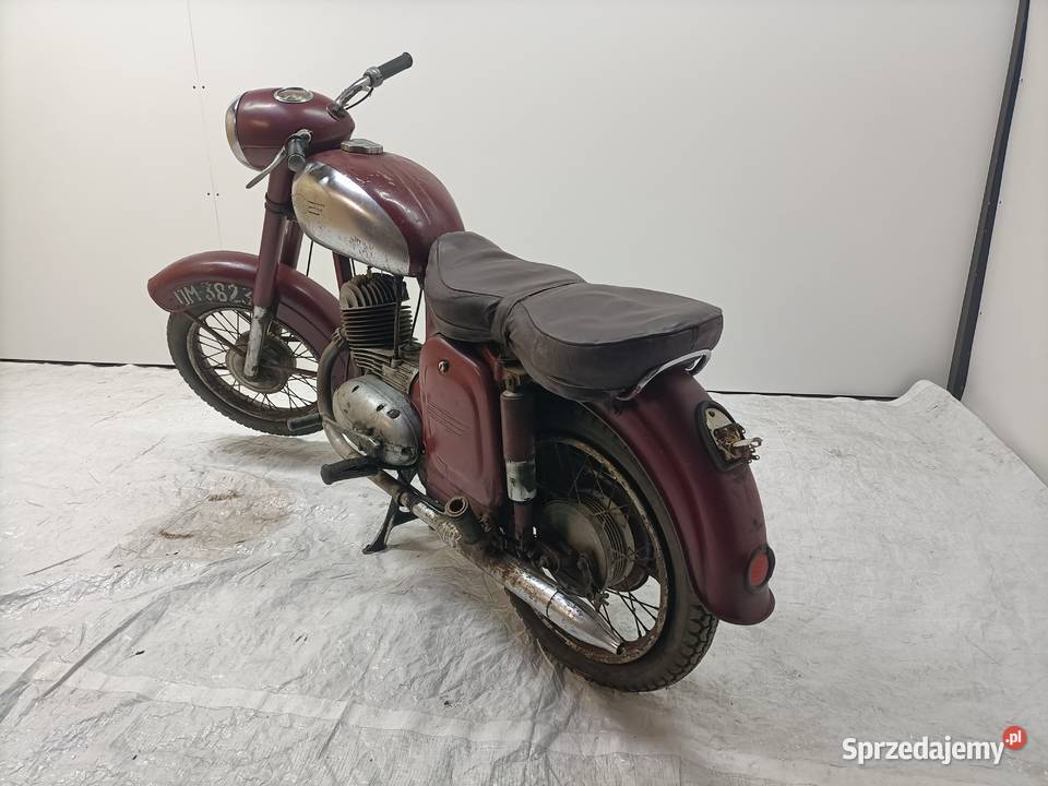 Jawa 175 zarejestrowana Padniewko